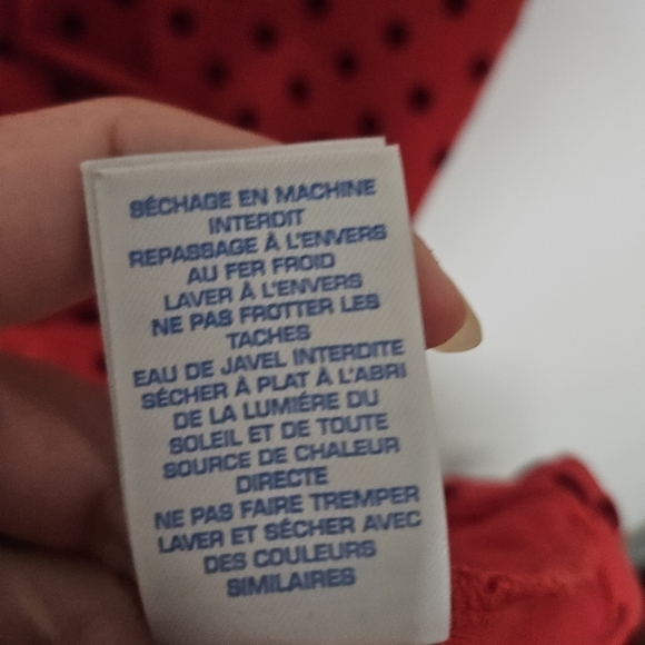 Boden polka-dot velvet like details size 4L - Picture 4 of 10